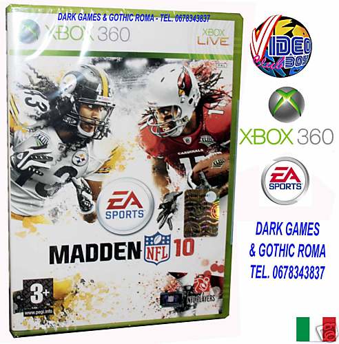 MADDEN NFL 10 FOOTBALL XB 360 JEU NOUVEAU POUR XBOX 360