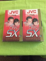 2 Jvc Vhs Sx Premium Quality Tape 6 Hours Mode 120 Minute 2 Jvc Vhs Sx Premium Quality Tape 6 Hours Mode 120 Minute