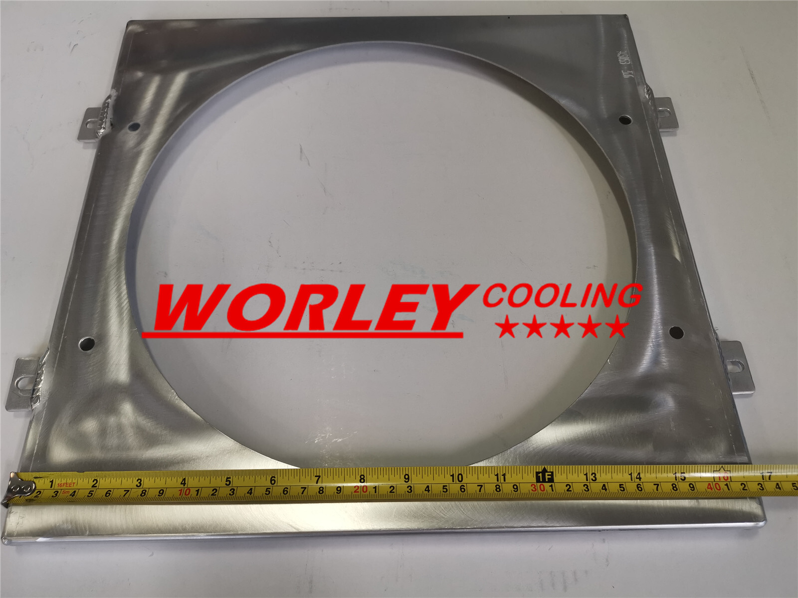 ALUMINUM SHROUD + FAN For FORD MUSTANG V8 289 302 WINDSOR 19641966