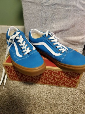 vans old skool blue gum sole
