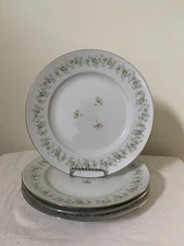 Johann Haviland Bavaria Germany Forever Spring Dinner Plates 10” Set Of 4 Plates