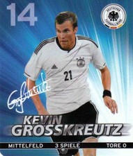 Rewe DFB Sammelkarten Fußball EM EURO 2012 Nr. 14 Kevin Grosskreutz NEUWARE 014