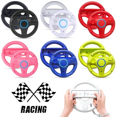 Nintendo Wii Zubehör: Wii Wheel / Racing Lenkrad z.B. für Mario Kart (NEU)   