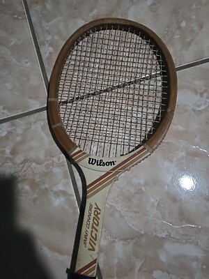 Wilson ウィルソン　ヴィンテージ　USA製 jimmy connors Vintage Wilson Tennis Racket Jimmy Connors Victory 1980's Wood