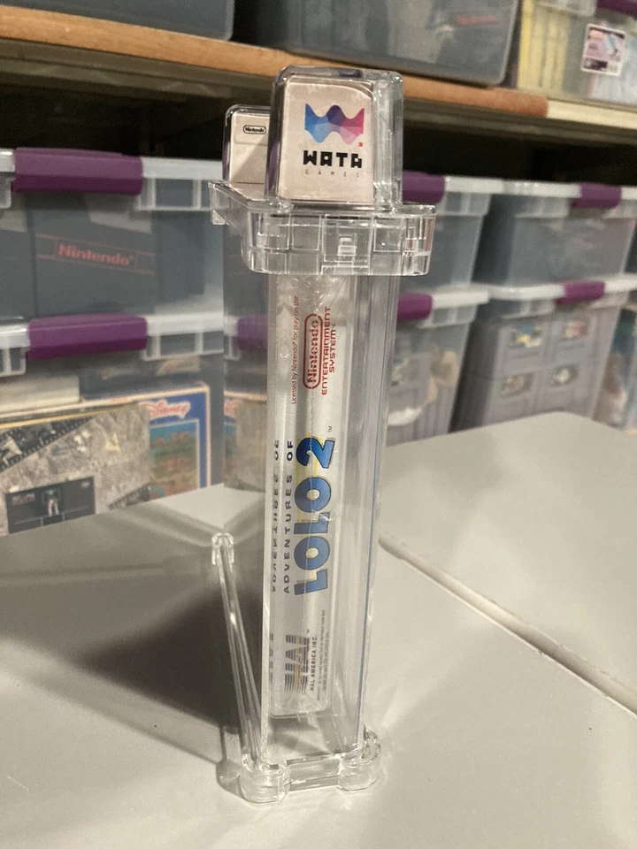 Adventures of Lolo 2 Nintendo NES New Sealed Graded Game WATA 6.5 B+ not CGC VGA - Image 4 of 4