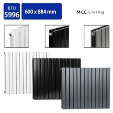 Horizonal Vertical Designer Flat Panel Central Heating Radiator Rad Anthracite
