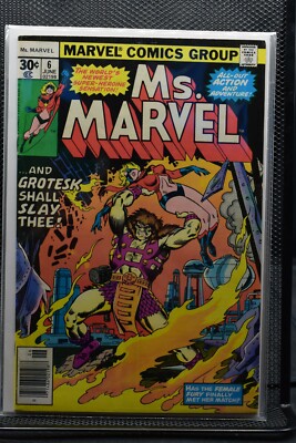 Ms Marvel #6 Marvel Comics 1977 Carol Danvers Chris Claremont 