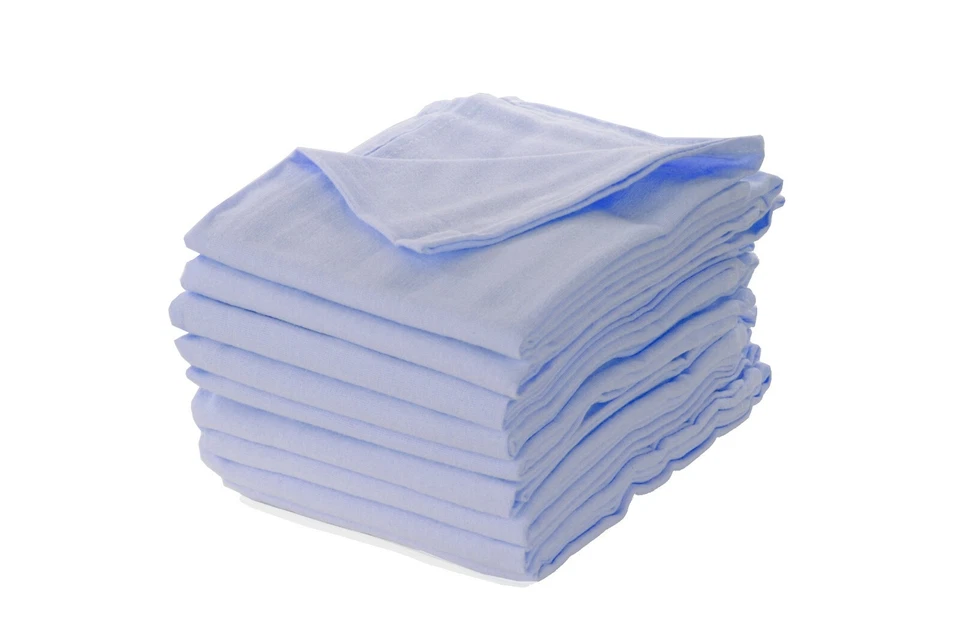 DUBISTDA.DE Moltontuch blau kochfest Spucktücher Moltontücher Mullwindeln Babyunterlage