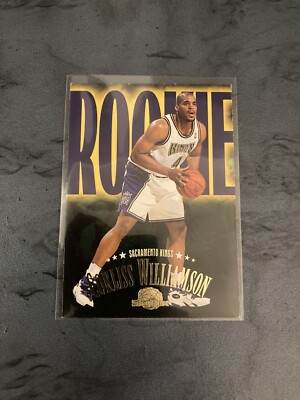 1995-96 Skybox Premium Rookie Road Map Corliss Williamson Sacramento Kings #242