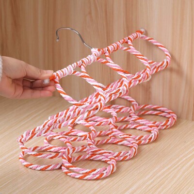 Tie Hanger Rack Sjaal Hanger Organizer voor Garderobe Opslag Riem Ring Hanger voor Mannen 3 Stks