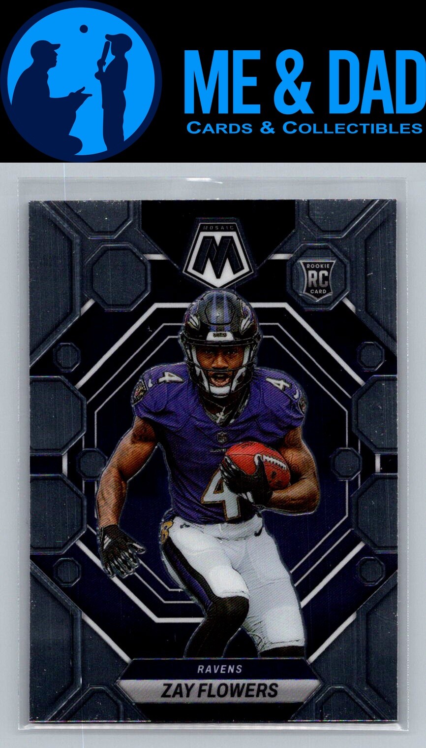 2023 Panini Mosaic #380 Zay Flowers