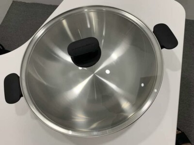 1 SET x NEW Tupperware Universal WOK 38cm stainless steel with box