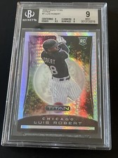 Beckett 9.0 2020 Panini Titan Hyper Luis Robert Rookie /299 #7