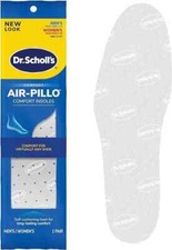 Dr. Scholls Comfort Double Air-Pillo Shoe Insoles Mens Women Work Sports Active