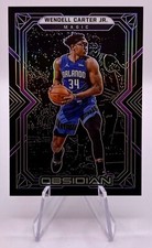 2021-22 Obsidian Wendell Carter Jr. #'d 37/99 Purple Etch Prizm Magic No.103