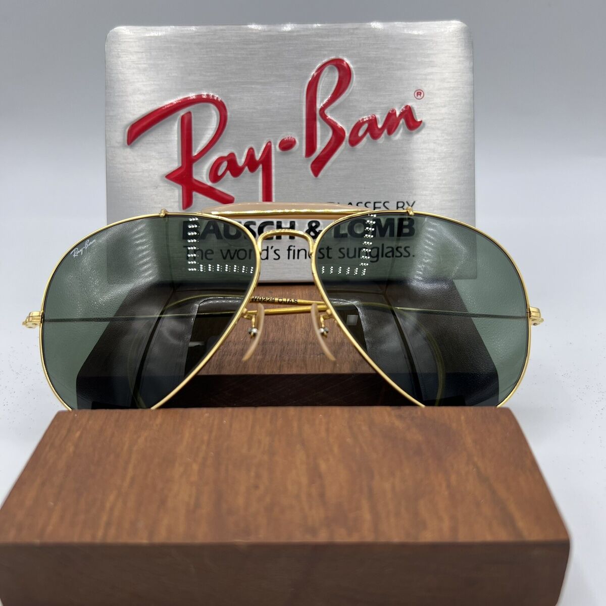 1980's 62MM VINTAGE B&L RAY-BAN W0229 GEP G15 OUTDOORSMAN II 1980's 62MM VINTAGE B&L RAY-BAN W0229 GEP G15 OUTDOORSMAN II