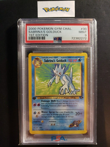 Sabrina's Golduck (1st Edition) graded PSA 9 for sale on eBay