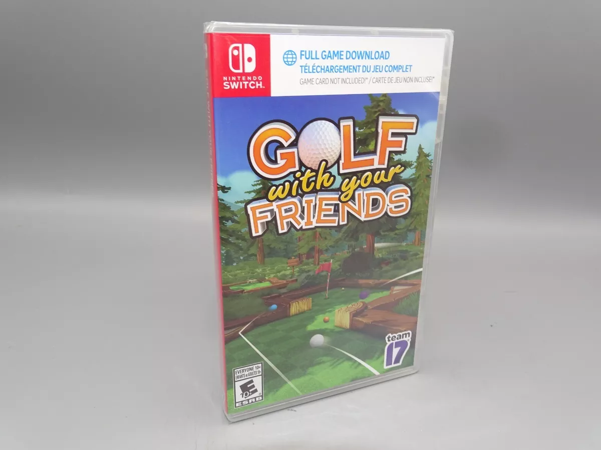 Switch Golf With Your Friends Download Only Nintendo Switch NEW SEALED