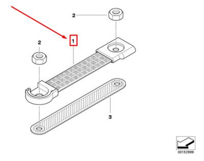 Original BMW 61126978002 - Masseband Heckklappe rechts 3er | eBay 