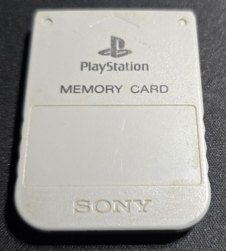 Sony OEM Genune Playstaton PS1, PS2 Clear Blue Memory Card SCPH-10020 Sony OEM Genune Playstaton PS1, PS2 Clear Blue Memory Card SCPH-10020