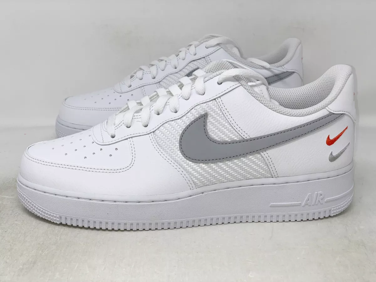 BUY Nike Air Force 1 Low White Grey Mini Reflective Swooshes