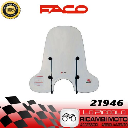 Aprilia Habana 50 1999 2000 2001 2002 FACO Windschutzscheibe Paravent Alto Jacke - Photo 1/1