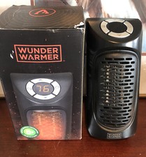 Wunder Warmer 350w Ceramic Wall-outlet Space Heater Adjustable Thermostat  for sale online | eBay