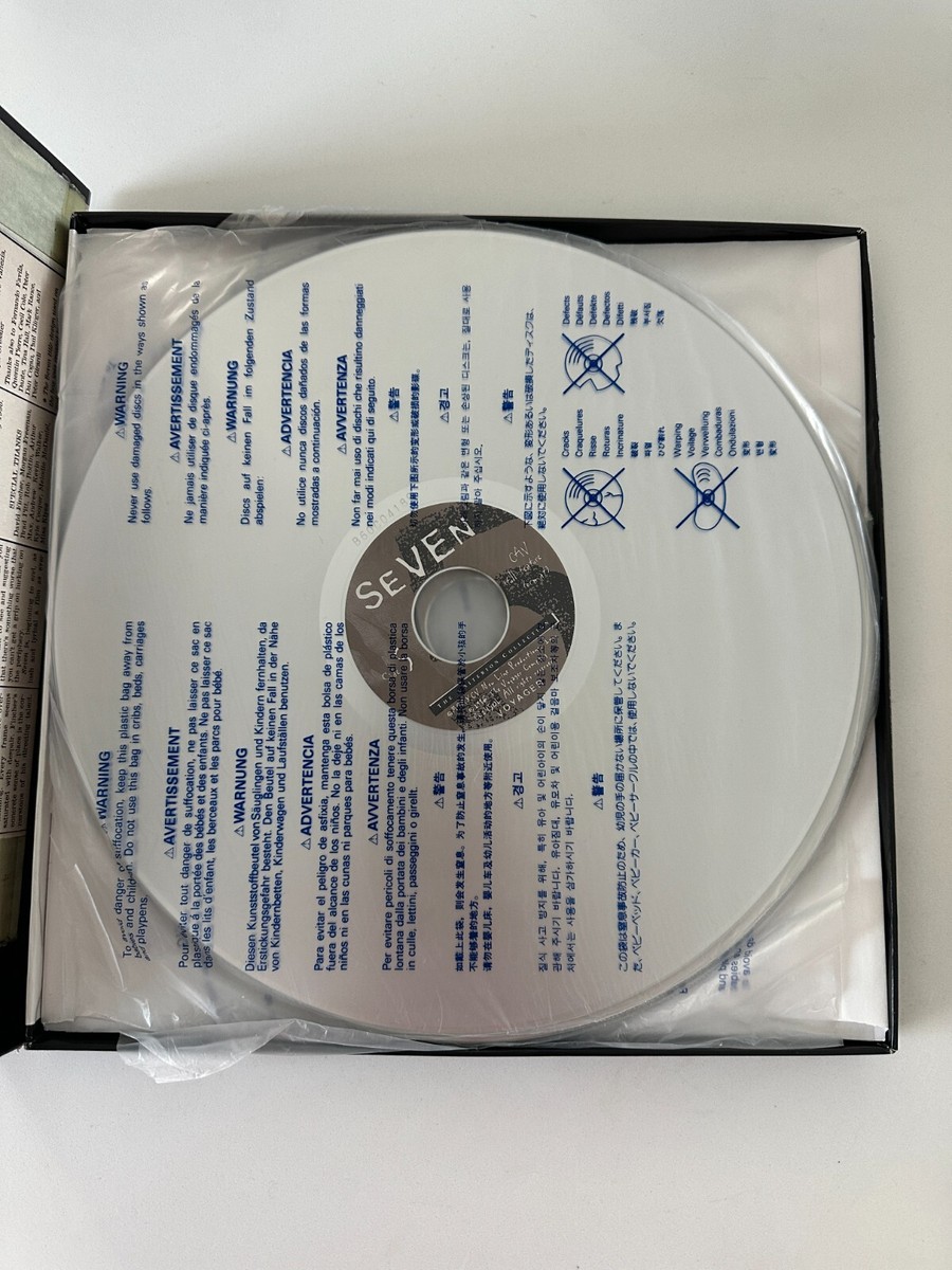 Seven Laserdisc Criterion Collection box set laser disc Se7en 4