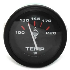 Teleflex Boat Water Temperature Marine Gauge 58862 |  Amega 2 Inch