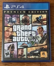 Grand Theft Auto V: Premium Edition Sony PlayStation 4 Video Game + Manual + Map