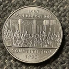 1982 Canada Canadian One 1 Dollar Constitution Coin