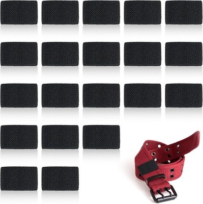 20 Stück Gürtelschlaufe, Elastische Gürtelschlaufen Ersatz Belt Keeper Loop Gü