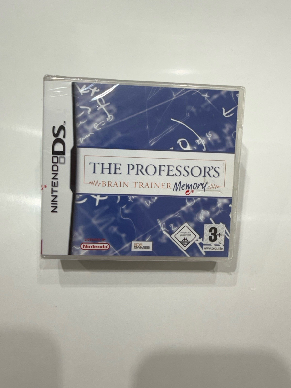 The Professor's - Memory Video Game Nintendo Ds Nds Sealed