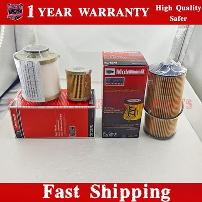 FD4616 FL2016 Oil & Fuel Filter Kit For 03-07 6.0L Motorcraft Powerstroke Diesel