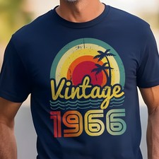 Vintage 1966 Tee, 60th Birthday T-Shirt