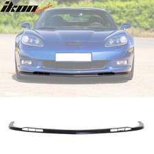 Fits 05-13 Chevy Corvette C6 Z06 Oe Factory Style Front Bumper Lip Spoiler - Pu