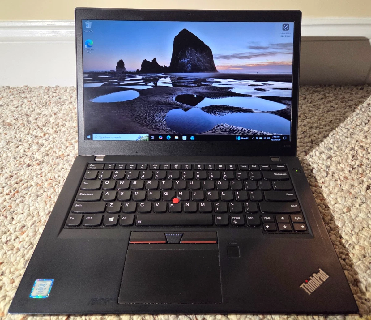 ThinkPad T470s i7 12GB SSD256G Office認証済 ThinkPad T470s i7 12GB