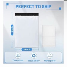 Poly Mailers Shipping Bags Envelopes Premium Bag  10x13 (100 Bags )