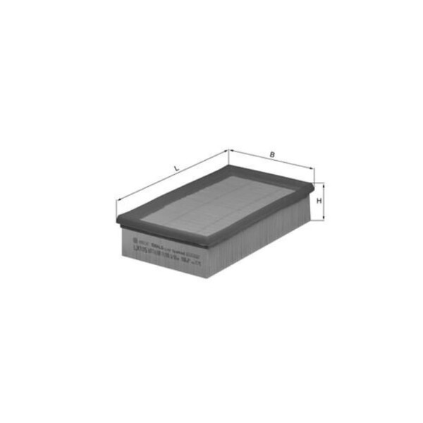 Luftfilter Mahle LX 105 FüR BMW Alpina Bertone 3Er 8-image