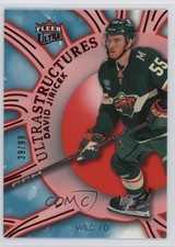 2025-26 Upper Deck Fleer Ultra Ultrastructures Red 39/99 David Jiricek 1h4a