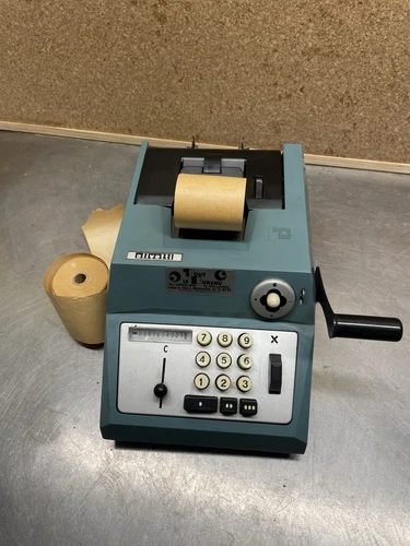 Calculatrice Olivetti Summa Prima 20 - 1967 - Vintage - Excellent État