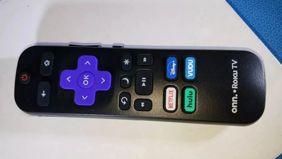 QTY 2 Original Onn Roku TV Remote Control Compatible w/ All Hisense Roku TVs !!! - Image 4 of 4