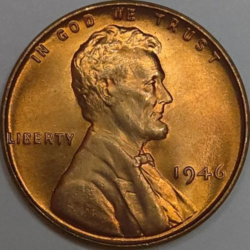 1946-P Lincoln Wheat Cent - Uncirculated (Lot#2)