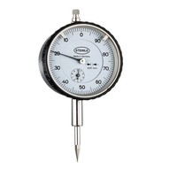 Steinle Messuhr Analog PräZisionsmessuhr Links Linkslaufend Beziffert 0 - 10 Mm
