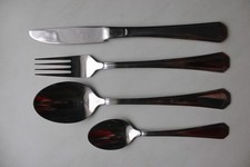 Michelin Besteck 18-10 ° 24-teilig 6 Pers.° Messer Gabeln Esslöffel Kaffeelöffel