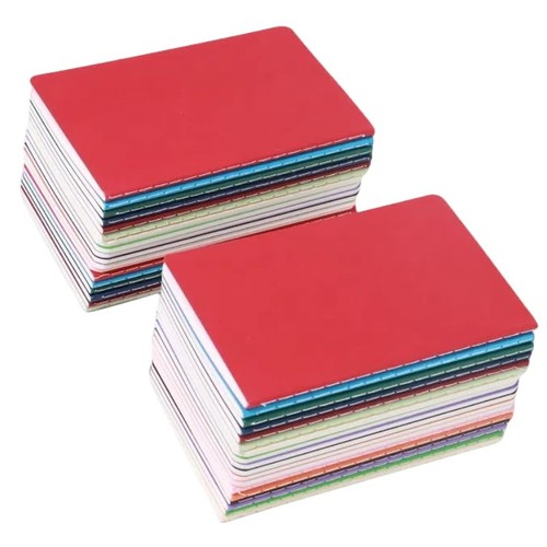 Mini Line Paper Pocket Notebook Set Mini Lined Notebook Small notepad Lined Paper A6 ...