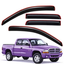 For 1998-2003 Dodge Durango In-Channel Vent Shade Window Visor Wind Deflector