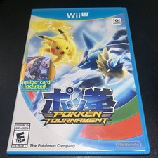 Nintendo Wii U Pokken Tournament 2016 Edition, Tested Working!