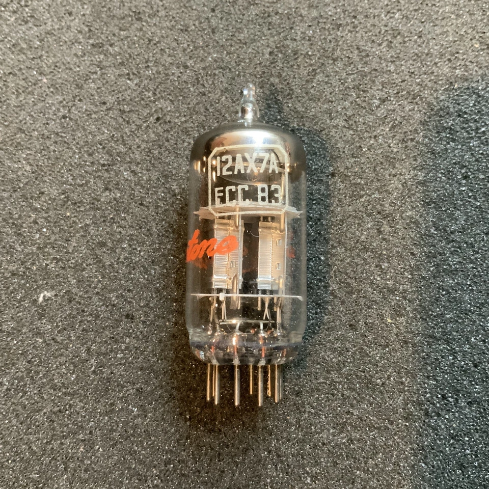 罕见 NOS 马自达 12AX7A ECC83 管银盘 Amplitrex 测试 12AX7 7025 看! D  — 第 2/4 张图片