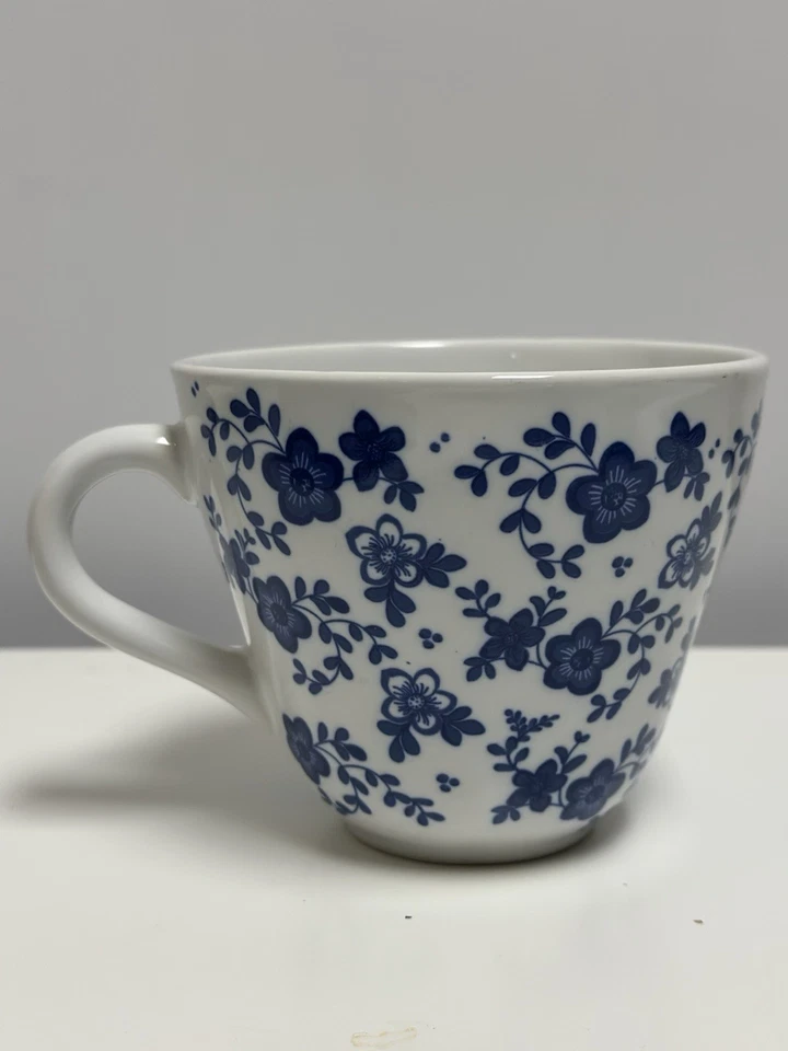 Tazas de té de café con flores azules Ikea 15199 azul blanco - Juego de 2 - 4"x4" Foto 3 de 4
